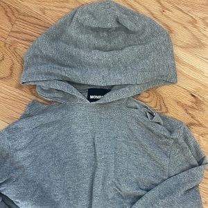 Monrow grey sweatshirt size XS
